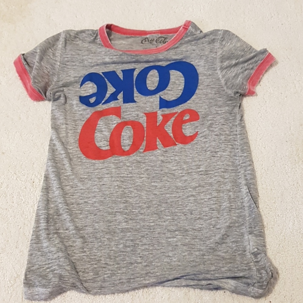 Coca Cola grey t shirt